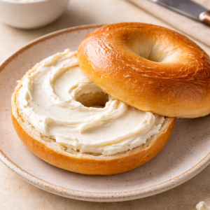 Bagel With Plain Cream Cheese