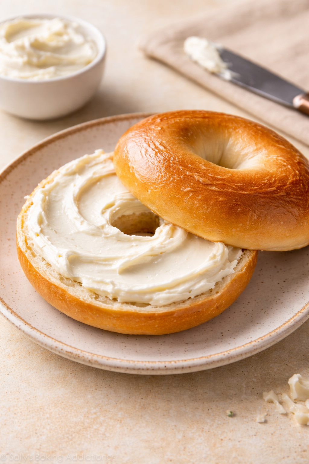 Bagel With Plain Cream Cheese